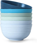 【6 Pcs】Unbreakable Mixing Bowls Unbreakable Salad Bowls, 68 Ounces Microwave and Dishwasher Safe BPA-Free Serving Bowls for Cereal,Salad,Soup,Ramen,Noodle,Oatmeal,Snack Apply to Kitchen,Freezer