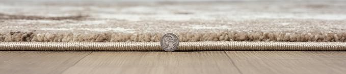Keen Home Design Area Rugs - 2x3 Non-Shedding, Abstract Rugs for Kitchen, Living Room, Bedroom, Dining Room, Entryway - Size: 2' x 3', Multi