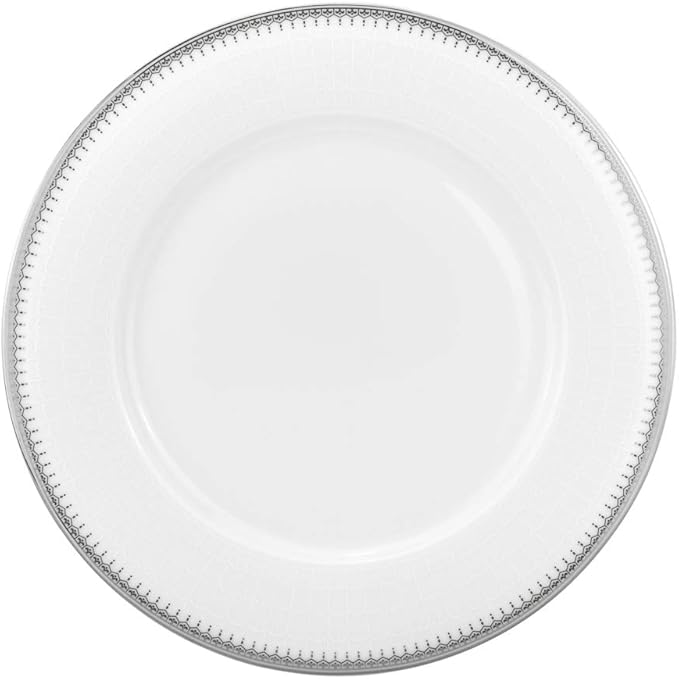 EURO Porcelain 20-pc. Dinner Set Service for 4, 24K Gold-plated Luxury Bone China Tableware ("Sherry" 5669-20P)