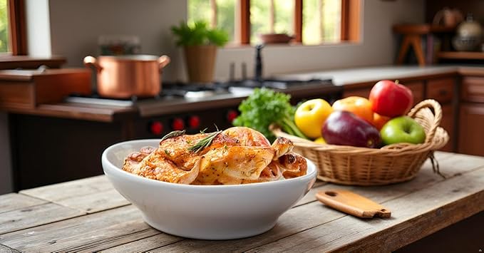 12''Big Bowls for Keys Entryway Table Large Salad Bowl Ceramic Mixing Bowls for Party,Extra Large Capacity 120oz