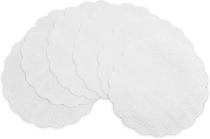 Disposable White Paper Coasters for Drinks, 3.5 Inch Round Coasters for Bar, Cocktail, Beverage, Wine Or Event, 500 Pack Bulk