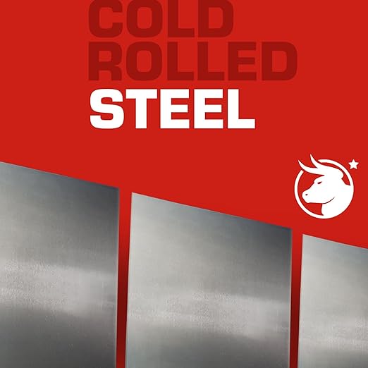 16-Gauge Mild CRS Steel Sheet - Formable, Weldable, Magnetic, Smooth Surface - Industrial-Grade Metal Plate for DIY Projects, Fabrication, and More. (5, .060 x 12 x 12)