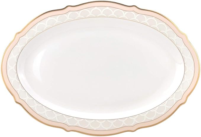 Euro Porcelain 57-pc Banquet Dinnerware Set, Luxury Bone China Tableware, Service for 8 (6664G) 6664-20
