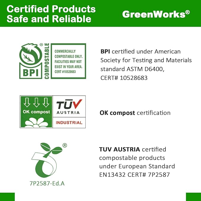 GreenWorks 1000 Bulk Compostable CPLA Knives,7" Series Disposable Knife