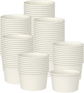Axe Sickle 200 Pcs 9 Ounce Paper Ice Cream Cups Disposable Dessert Bowls for Hot or Cold Food, Sundae, Frozen Yogurt, Soup, White