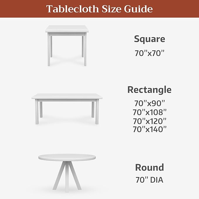 Maison d' Hermine Premium Table Cloth Rectangle Table 100% Combed Cotton 90 x 70 Inches Tablecloth Reusable Decorative for Dining Room, Farmhouse, Home, Party, Festive & Wedding - Summer Joy