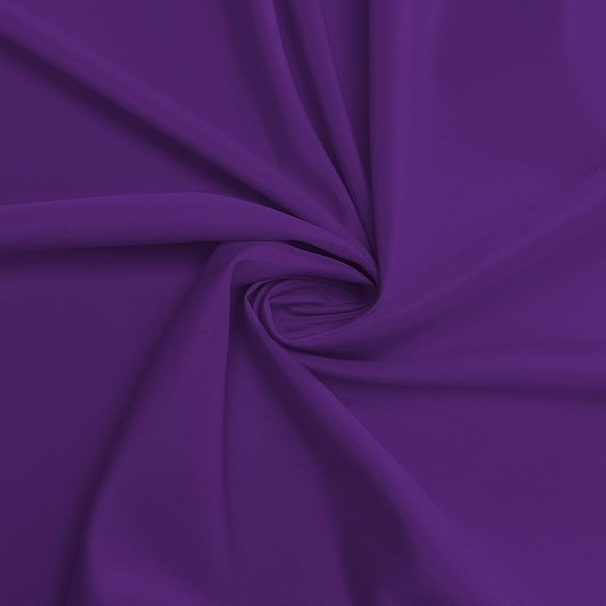 sancua Rectangle Tablecloth - 60 x 102 Inch - Stain and Wrinkle Resistant Washable Polyester Table Cloth, Decorative Fabric Table Cover for Dining Tables, Buffet Parties and Camping, Purple