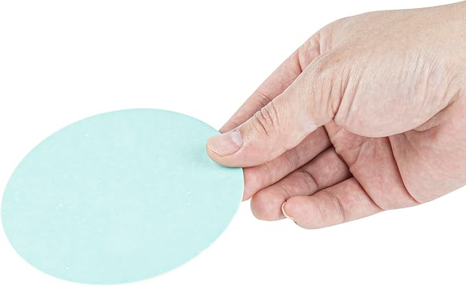 Restaurantware Paper Coasters 1000 Pack of 4 Inch Disposable Beverage Coasters Absorbent for Hot and Cold Drinks Turquoise Coffee Cup Essentials for Table Decor, Kitchen, Home or Living Room
