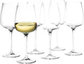 Holmegaard Bouquet Dessert Wine Glass, Clear, 10.8 oz, 3.2" D x 7.7" H - Set of 6, Designed by Peter Svarrer, Gift Box Included