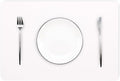 Wipeable Placemats Leather Table Mats Waterproof Heat-Resistant Easy to Clean for Dining Table Set Kitchen Table (6, White)