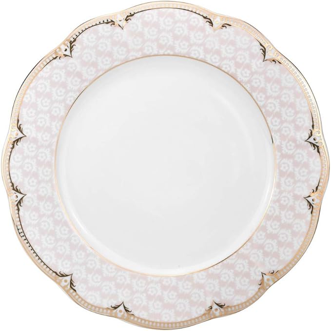 Euro Porcelain 20-pc Luxury Dinnerware Set w/ 24K Gold Ornament, HQ Dining Tableware Service for 4 (Sandra)