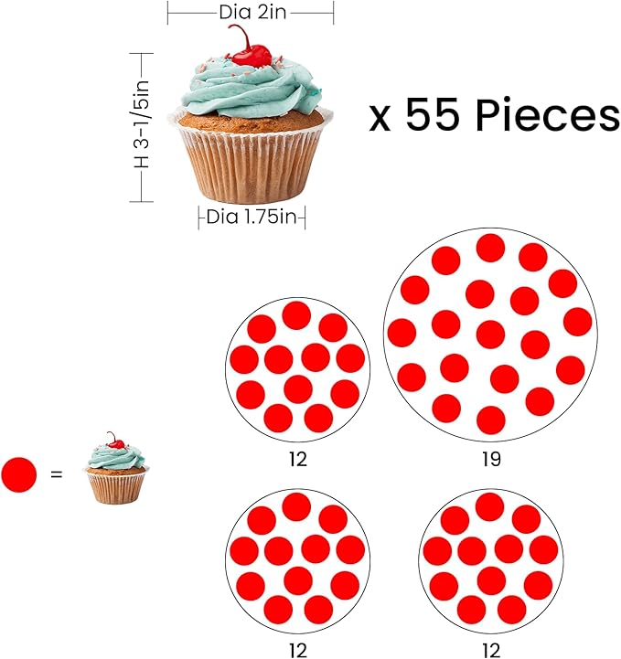 ELITEROO 4 Tier Round Cupcake Tower Stand for 50 Cupcakes, 360° Rotating Wood Cake Stand with Tiered Trays, Farmhouse Cookie Stand for Dessert Table Display for Wedding Birthday Baby Shower Tea Party