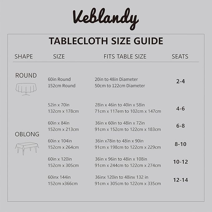 Rectangle 4 Feet Tablecloth 52x70 inch Linen Textured Table Cloth Stain and Wrinkle Resistant Washable Polyester, Decorative Table Cover Waterproof for Dining, Buffet and Camping, White