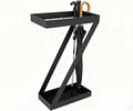 Modern Umbrella Stand with Drip Tray and Storage Shelf at The Entrance Foyer, Stylish Freestanding Umbrella Organizer, Indoor and Outdoor Umbrella Stand