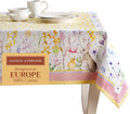 Maison d' Hermine Table Cloth Rectangle Table 100% Cotton 60 x 90 Inches Tablecloth Reusable Decorative for Dining Room Farmhouse Home Valentines Day Decorations Spring Summer - Easter Zest