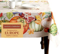 Maison d' Hermine Table Cloth Rectangle Table 100% Cotton 60 x 120 Inches Fall Tablecloth Reusable Everyday Use for Thanksgiving Christmas Decorations Dining Farmhouse Party (Lumina)
