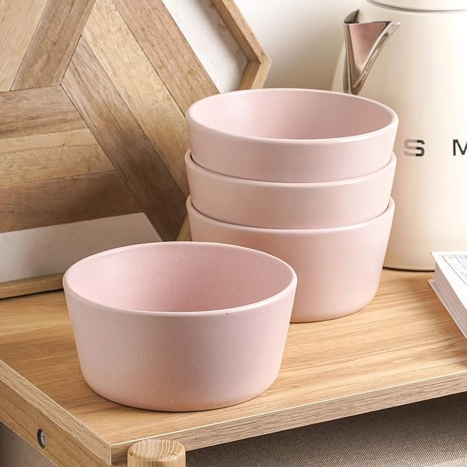 SERVICE FOR 8 - Total of 32 pieces including 8 dinner plates (10”), 8 salad plates (7.5”), 8 bowls (5.75”), and 8 mugs (12 oz), making it the perfect set to service 8 people