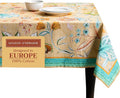 Maison d' Hermine Table Cloth Rectangle Table 100% Cotton 70 x 90 Inches Tablecloth Reusable Decorative for Dining Room Farmhouse Home Valentines Day Decorations Spring Summer - Luxury Loft - Peach