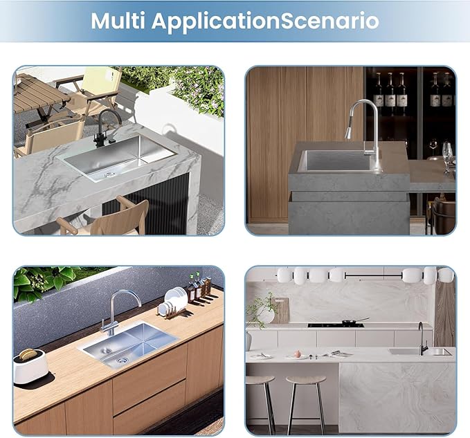 33x22 Inch Drop in Kitchen Sink, 9" Deep Large Top Mount Single Bowl Sinks,Nano Coating Extra-thick Stainless Steel Kitchen Laundry Room Sinks with Accessories Strainer