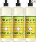 MRS. MEYER'S CLEAN DAY Liquid Dish Soap, Honeysuckle, 16 fl. oz - Pack of 3