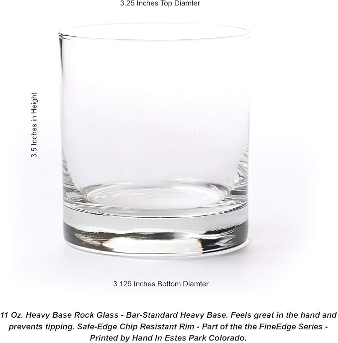 Black Lantern Fly Fishing Whiskey Glasses Set of 2 – 11oz Rock Tumblers with Screen-Printed Fly Patterns – Premium Bourbon & Scotch Barware for Fishermen and Outdoor Enthusiasts