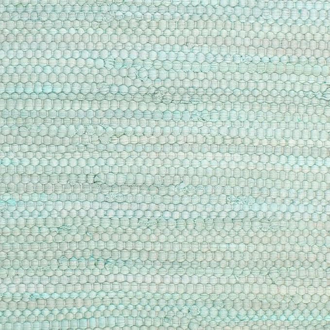 PILLOWPIA Handcrafted Chindi Placemat – 100% Cotton, Handwoven Boho Table Mat | Eco-Friendly, Colorful Decor for Dining, Kitchen, or Coffee Table - Aquatic