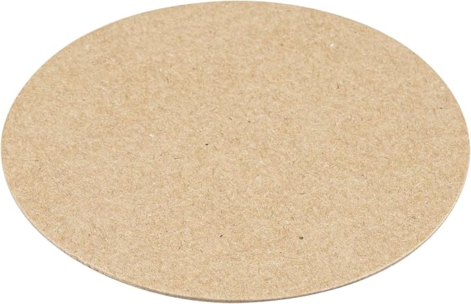 Restaurantware Paper Coasters 100 Pack of 4 Inch Disposable Beverage Coasters Absorbent for Hot and Cold Drinks Kraft Coffee Cup Essentials for Table Decor, Kitchen, Home Patio or Living Room