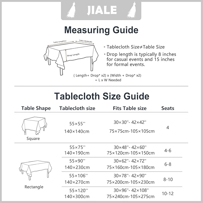 JIALE Valentines Textured Tablecloth, Heavy Duty Linen Style Farmhouse Table Cloth Rectangle Tables, Wrinkle-Free Washable Waterproof Table Cover for Kitchen, Dining, Parties, 55"x55", Pink