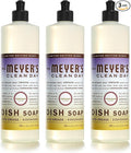 MRS. MEYER'S CLEAN DAY Liquid Dish Soap, Compassion Flower, 16 fl. oz - Pack of 3
