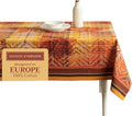 Maison d' Hermine Table Cloth Rectangle Table 100% Cotton 70 x 90 Inches Fall Tablecloth Reusable Everyday Use for Thanksgiving Christmas Decorations Dining Farmhouse Party (Thanksgiving Tartan)
