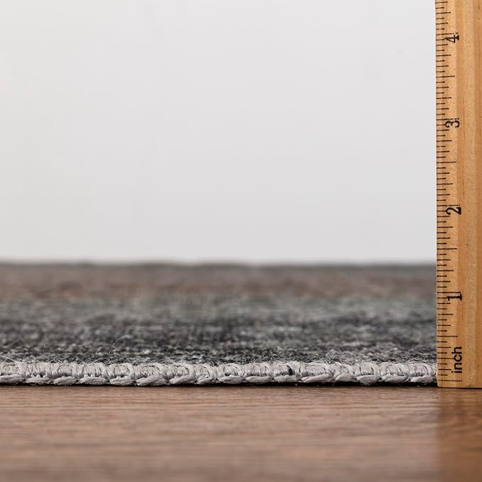 Keen Home Design 9x12 Rug - Machine Washable Area Rug with Non-Slip Backing, Ideal for Living Room, Dining Room, Bedroom - Vintage, Easy Clean, Durable, Low Pile - (9' x 12')
