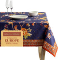 Maison d' Hermine Table Cloth Rectangle Table 100% Cotton 60 x 108 Inches Fall Tablecloth Reusable Everyday Use for Thanksgiving Christmas Decorations Dining Farmhouse Party (Kelim - Infinity)