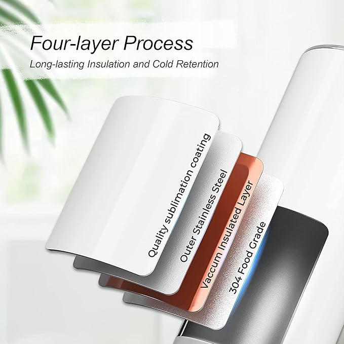 50 Pack Sublimation Tumblers Blank 20 oz Straight Skinny Tumbler with Metal Straws Rubber Bottom Individually Boxed Sublimation Cups Wholesale Blank White for Heat Transfer