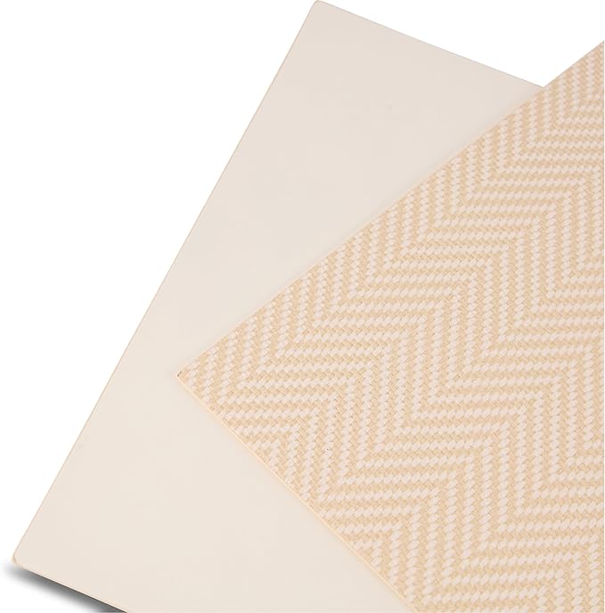 Placemats Set of 4 12" x 18" Heat-Resistant Table Mats for Dining Table Set for 4 Kitchen & Dining Room Decor Farmhouse, Boho, & Modern Style Easy to Clean, Durable & Stylish Table Decor