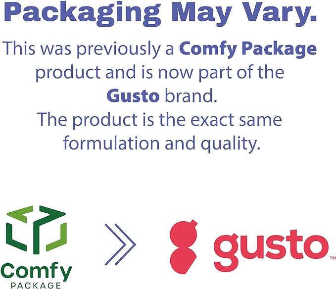 GUSTO [9 Inch - 125 Count Heavy-Duty 100% Compostable, 3 Compartment Eco-Friendly, Kraft Disposable Sugarcane Paper Plates - Brown Unbleached (Formerly Comfy Package)