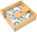 HTB Napkin Holder for Table, Napkin Organizer for Kitchen, Paper Napkin Holder Flat Napkin Basket