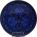 Ceramic Plates Moroccan Handmade Appetizer Tapas Serving Decorative 10 inches Round