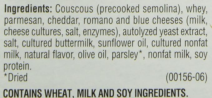 Near East Couscous Mix, Parmesan Cheese, 5.9oz Boxes (12 Pack)