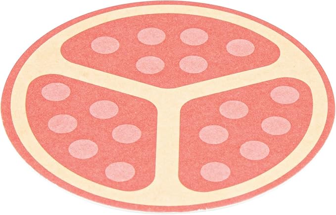 Restaurantware Drink Coasters 480 Count 4 Inch Paper High-Density Pulpboard Bar Coasters Assorted Customizable Designs Super Absorbent Reusable Round Coasters