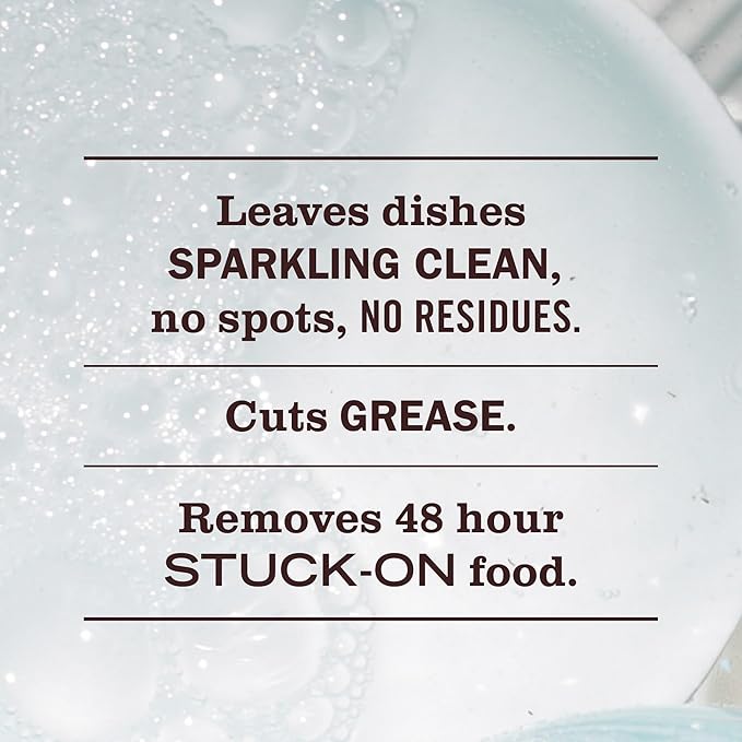 MRS. MEYER'S CLEAN DAY Liquid Dish Soap, Cruelty Free Formula, Lavender Scent, 16 oz- Pack of 6
