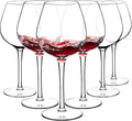 Plastic Wine Glasses Set of 6(15oz) |Unbreakable Wine Glasses with Stem|100% Tritan & BPA Free |Dishwasher Safe| Awesome For Pool, Beach, Travel, Pool, Camping, Beach, Picnic, Everyday Use.