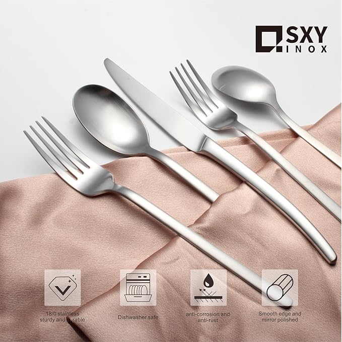 Silverware Set (20, Silver Classic Set02)