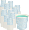 300 Pack 3 oz Bathroom Cups, Disposable Paper Cups with Rolled Rim, Small Paper Mouthwash Cup for Guest Bathrooms, Vanity & Office Use, Mist blue