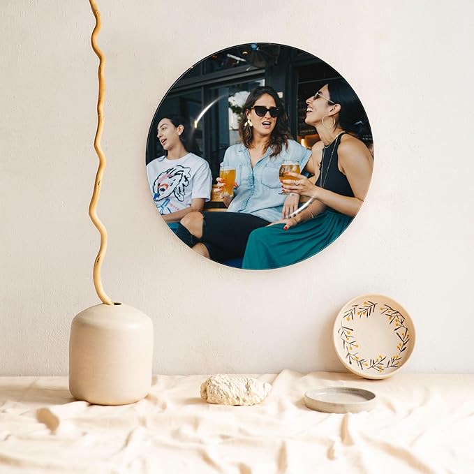 Custom Photo Ceramic Decorative Plates Personalized Porcelain Plate Add Logo Photo Text Ceramic Dinner Plate Home Decor (10 in)