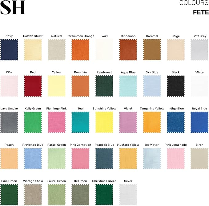 Solino Home Linen Napkins Set of 4-100% Pure Linen Birch Dinner Napkins Cloth 20 x 20 Inch for Spring, Easter - Fete, Handcrafted and Machine Washable