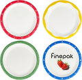 Plates Disposable Heavy Duty 9 Inch, Holiday Paper Plates for Dinner, Heavy Duty Paper Plates for Everyday Breakfast, Lunch, & Dinner Meals, Paper Household Supplies 100PCS
