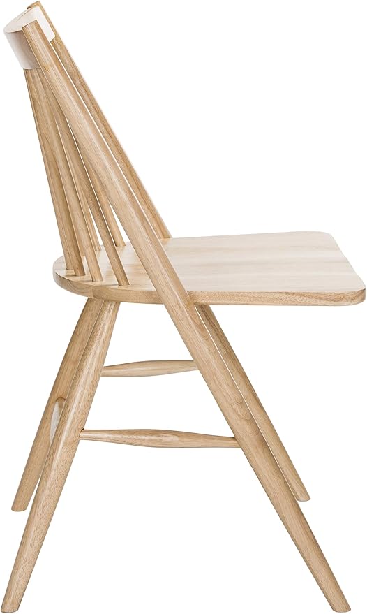 Safavieh Home Collection Wren Natural 19-inch Spindle Dining Chair (Set of 2)