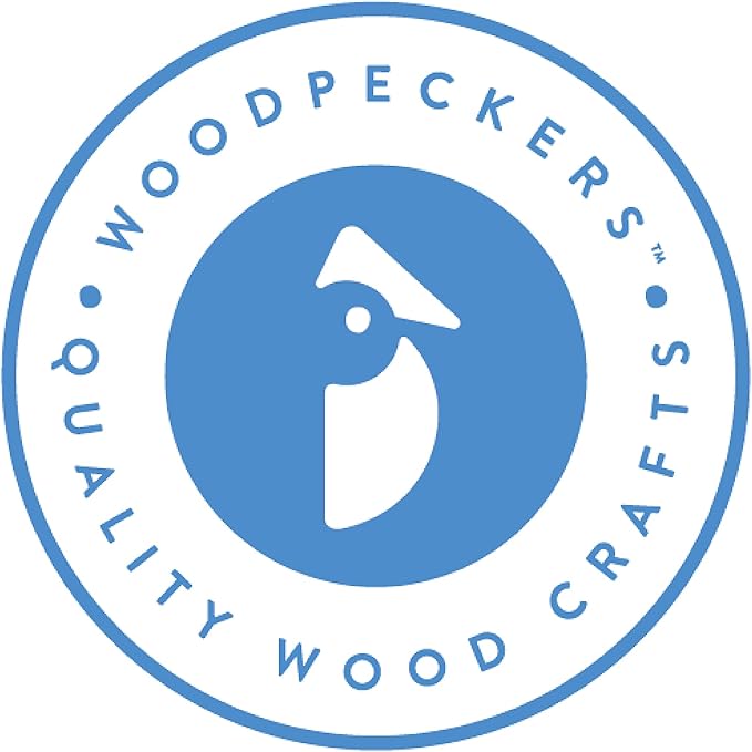 Classic Unfinished Wooden Napkin Rings Set of 24, 1-1/2 inch Wood Napkin Rings for Crafts & Table Decor, by Woodpeckers