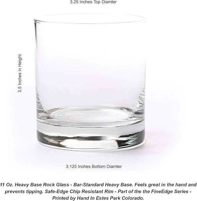 Black Lantern Whiskey Glasses Set of 2 – Glasses for Cocktails Bourbon Scotch Whiskey with Gift Box - Old Fashioned Glasses - 11oz Heavy Base Tumblers for Everyday Use (Vintage Butterfy Chart)