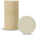 MT Products 4" Blank Off-White Heavyweight Round Paper Coasters for Drinks Absorbent Disposable - 2mm Blank Paper Coasters for Your Beverages (Case of 1000) - Made in The USA